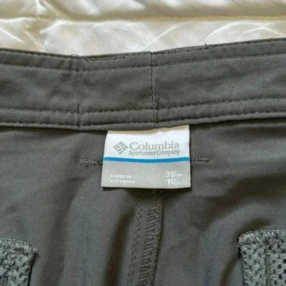 Columbia men’s gray lightweight shorts size 36 - Picture 2 of 6